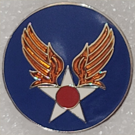 Army Air Corps / Air Forces WWII Hap Arnold Emblem Novelty Hat/Lapel/Brooch Pin