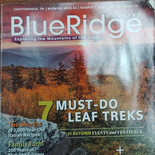 Blue Ridge Country Magazine - September/October 2015 - Autumn Mountain Landscape