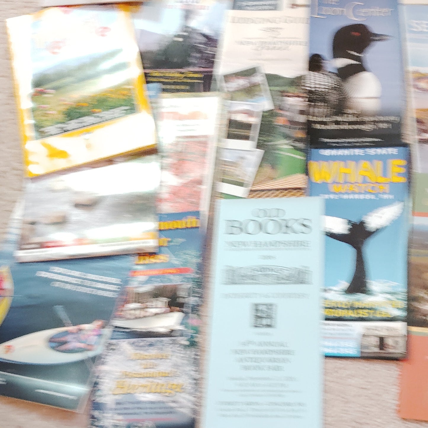 Vintage New Hampshire Travel Ephemera Lot 2010 White Mountains Seacoast 3.75 Lbs