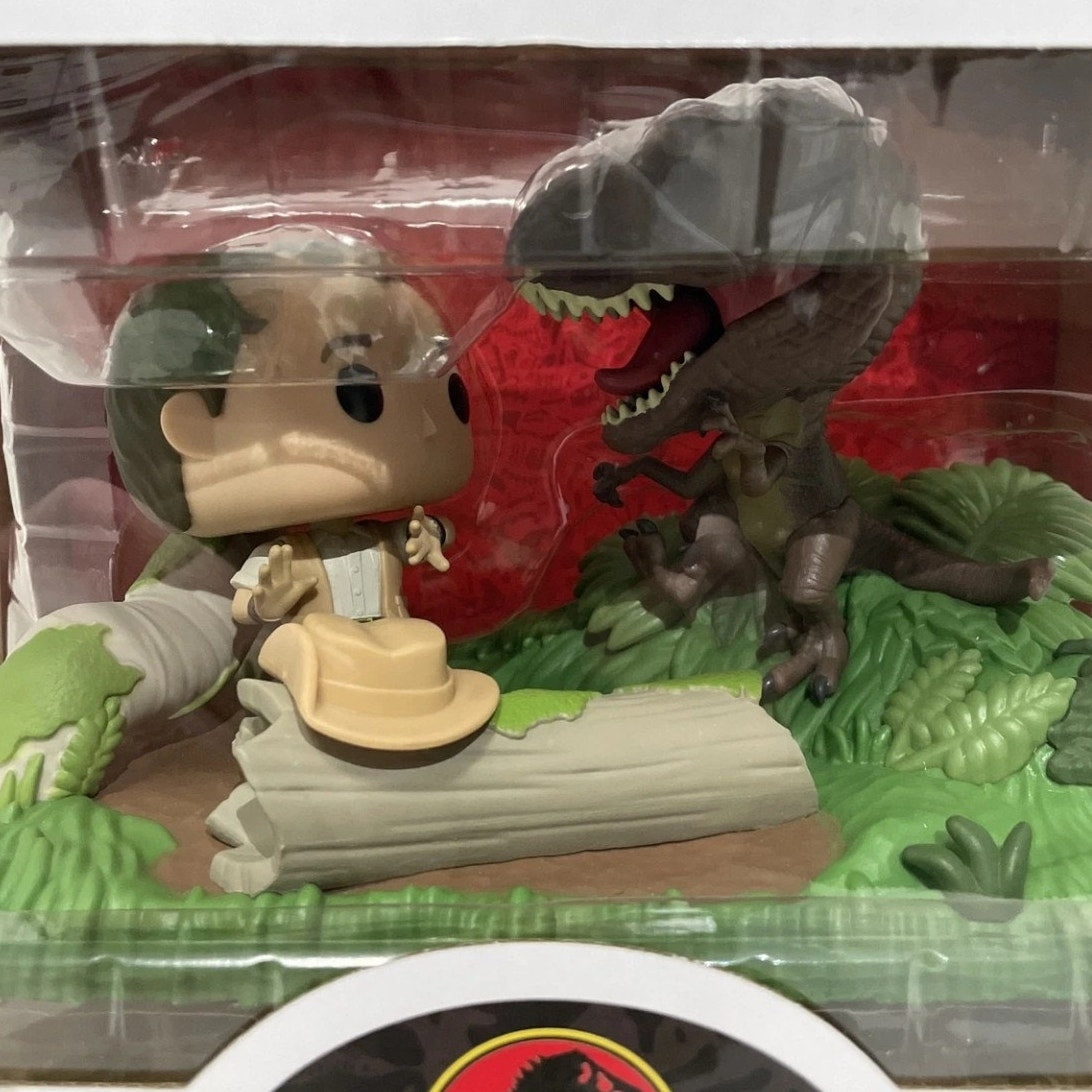 Funko POP! Moments, Jurassic Park Muldoon Raptor Hunt #1204, Exclusive, FM220308