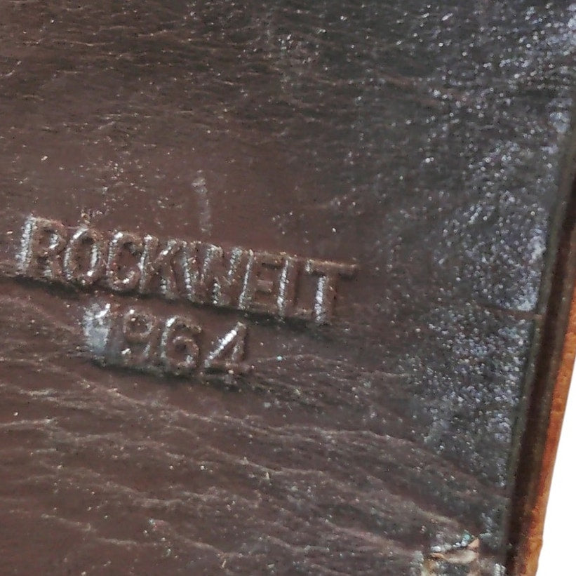 Vintage Leather Baton/Nightstick Holster, U.S. Rockwelt 1964, Non-Functional