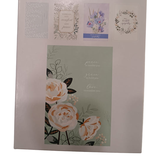 ME Sympathy Cards - 10-Pack - 5 Styles x 2 Each - 4"x6" - Soy Ink - PN 619156