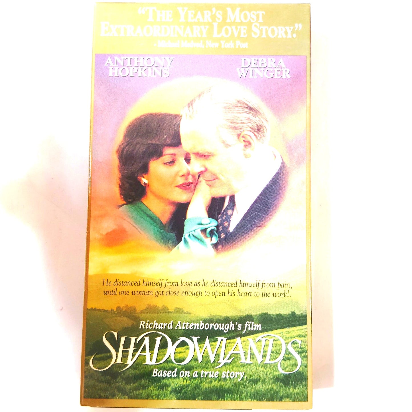 Shadowlands VHS 1990 Anthony Hopkins Debra Winger HBO Home Video