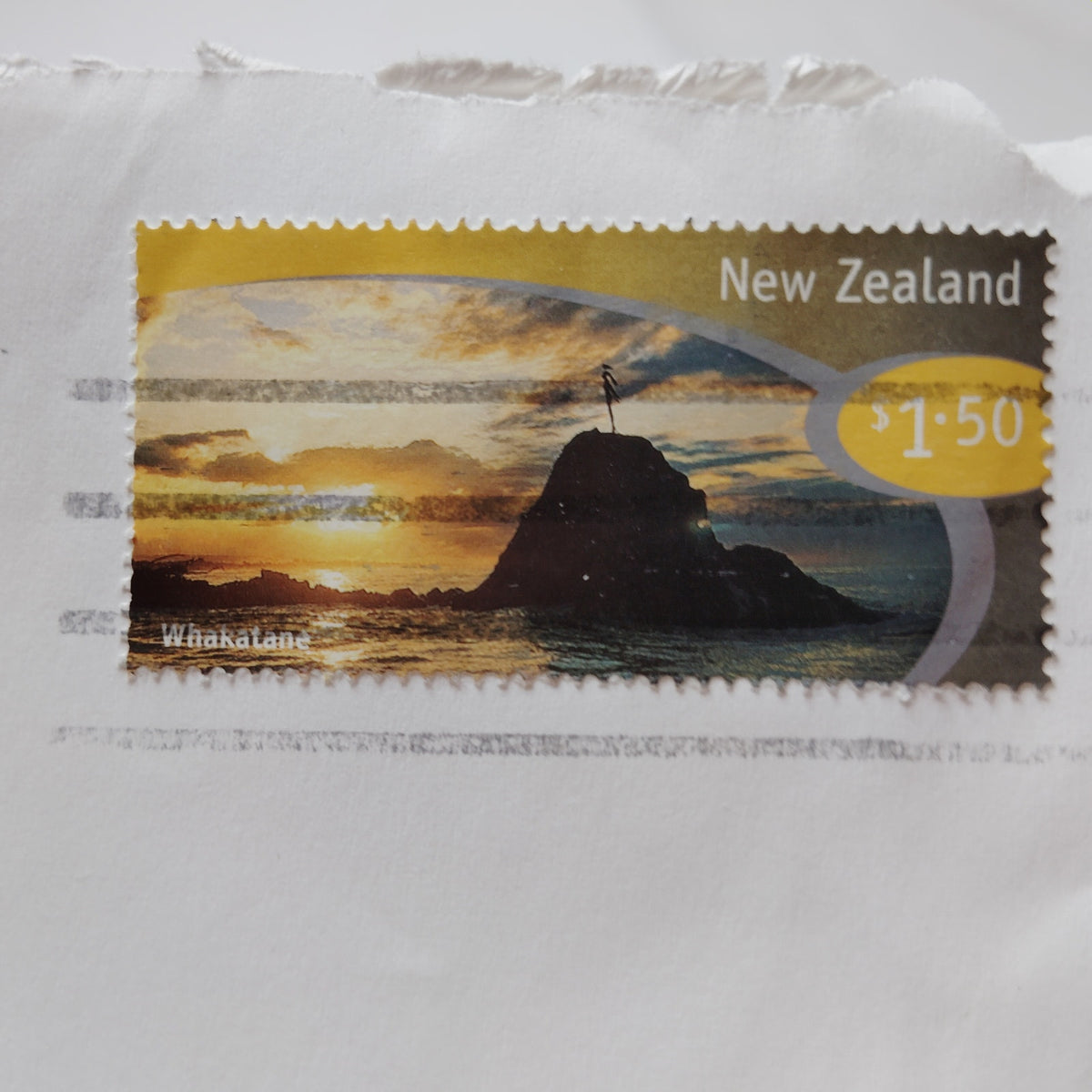1998 New Zealand $1.50 Whakatane Scenic Stamp Cover to USA - NZ Post