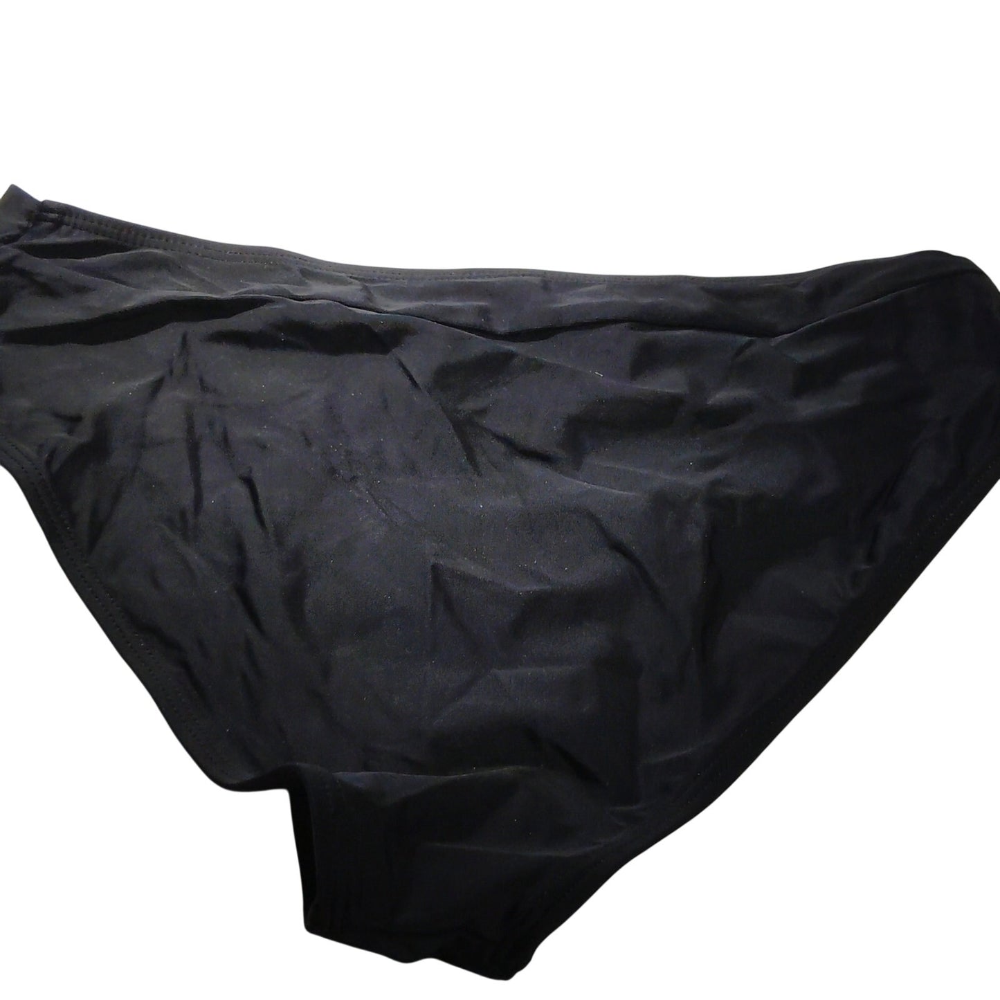 Women’s Full‑Coverage Bikini Bottoms – Black – Small – NWOT