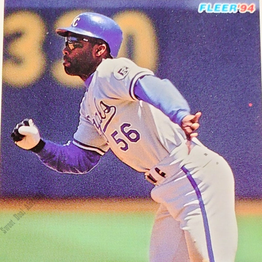 Brian McRae, Kansas City Royals, #167,  1994 Fleer Baseball Collector's Card