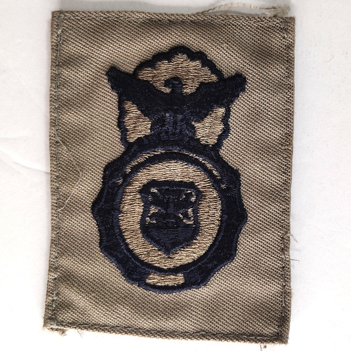 USAF Security Forces Badge Novelty Patch ABU 3‑3/8" × 2‑1/2" Sew‑On