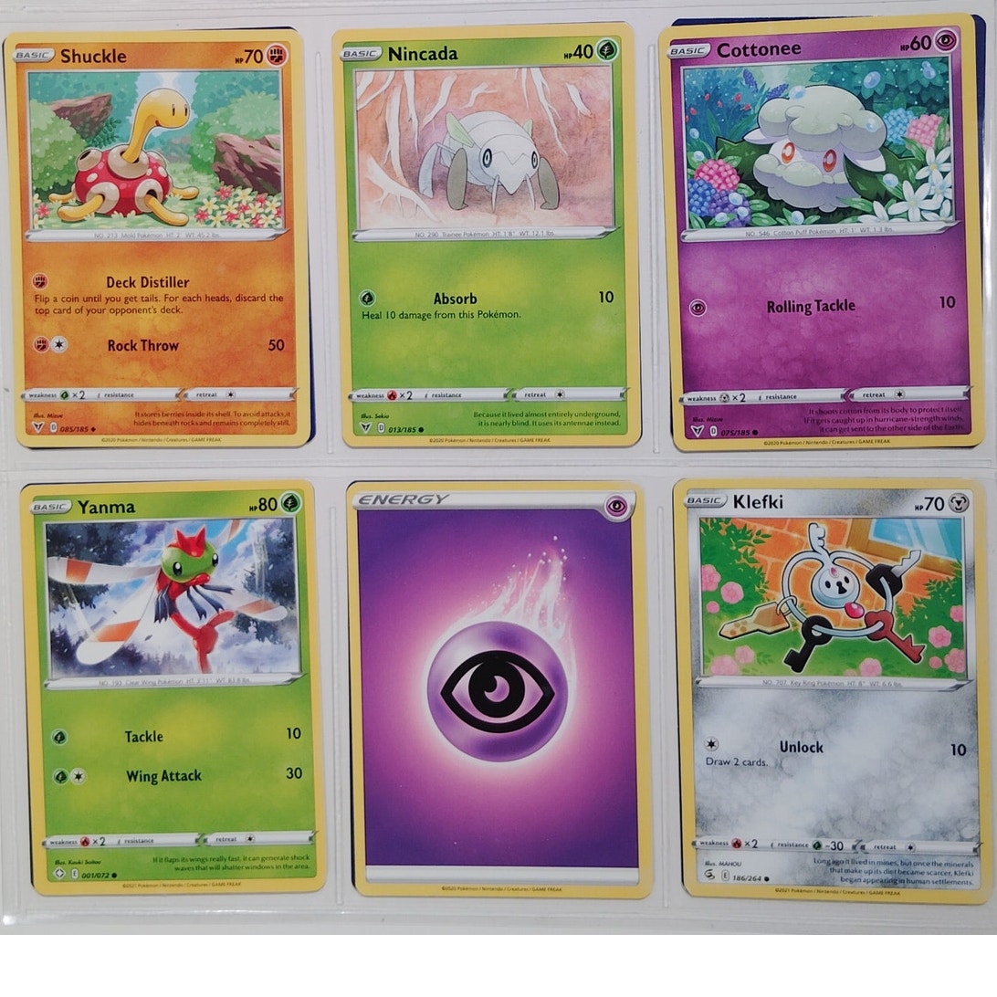 18 Random Pokémon Cards Pictured, Actual Photos Provided