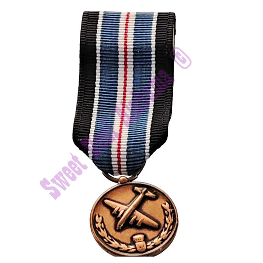 Humane Action Mini Medal (3/4"D) Ribbon (3/4"W) Overall 2-1/4"H