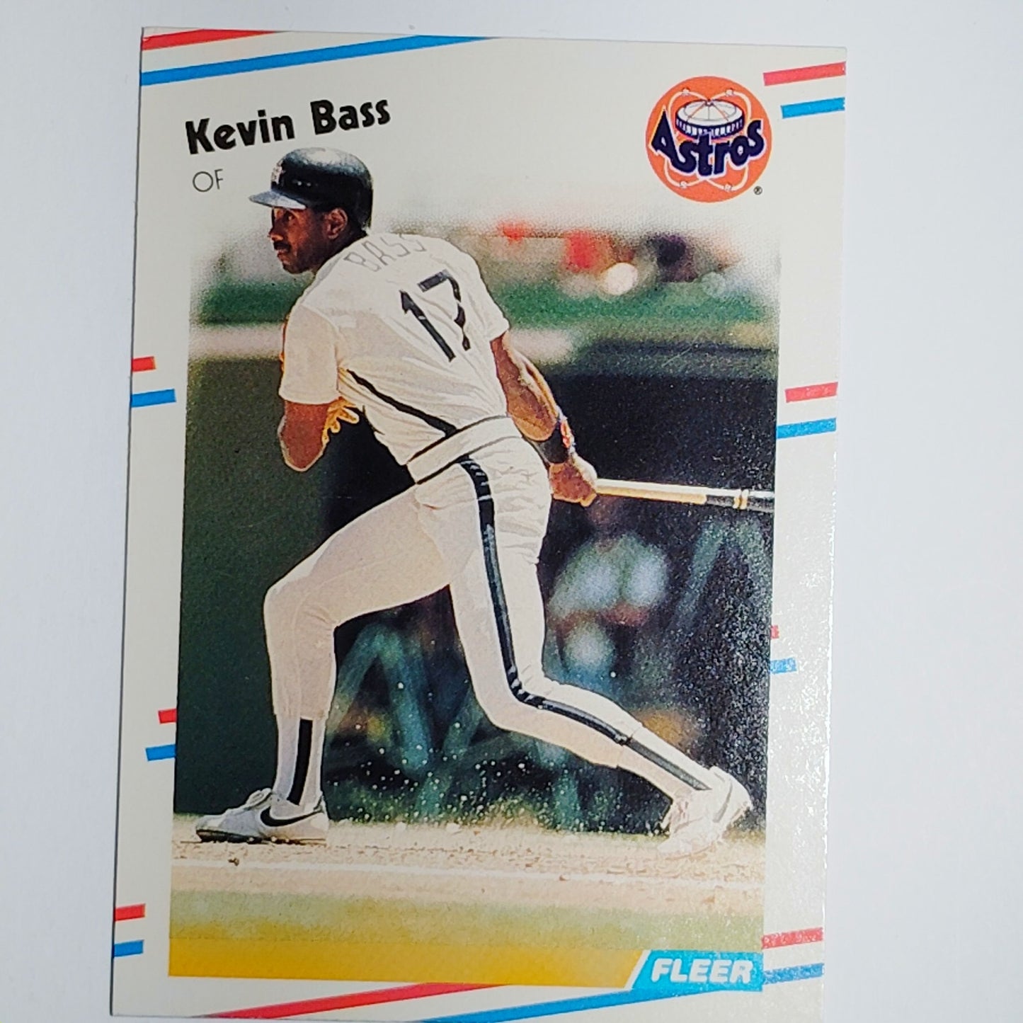 1988 Fleer Kevin Bass #440 Houston Astros Outfield - All-Star Slugger VG/EX