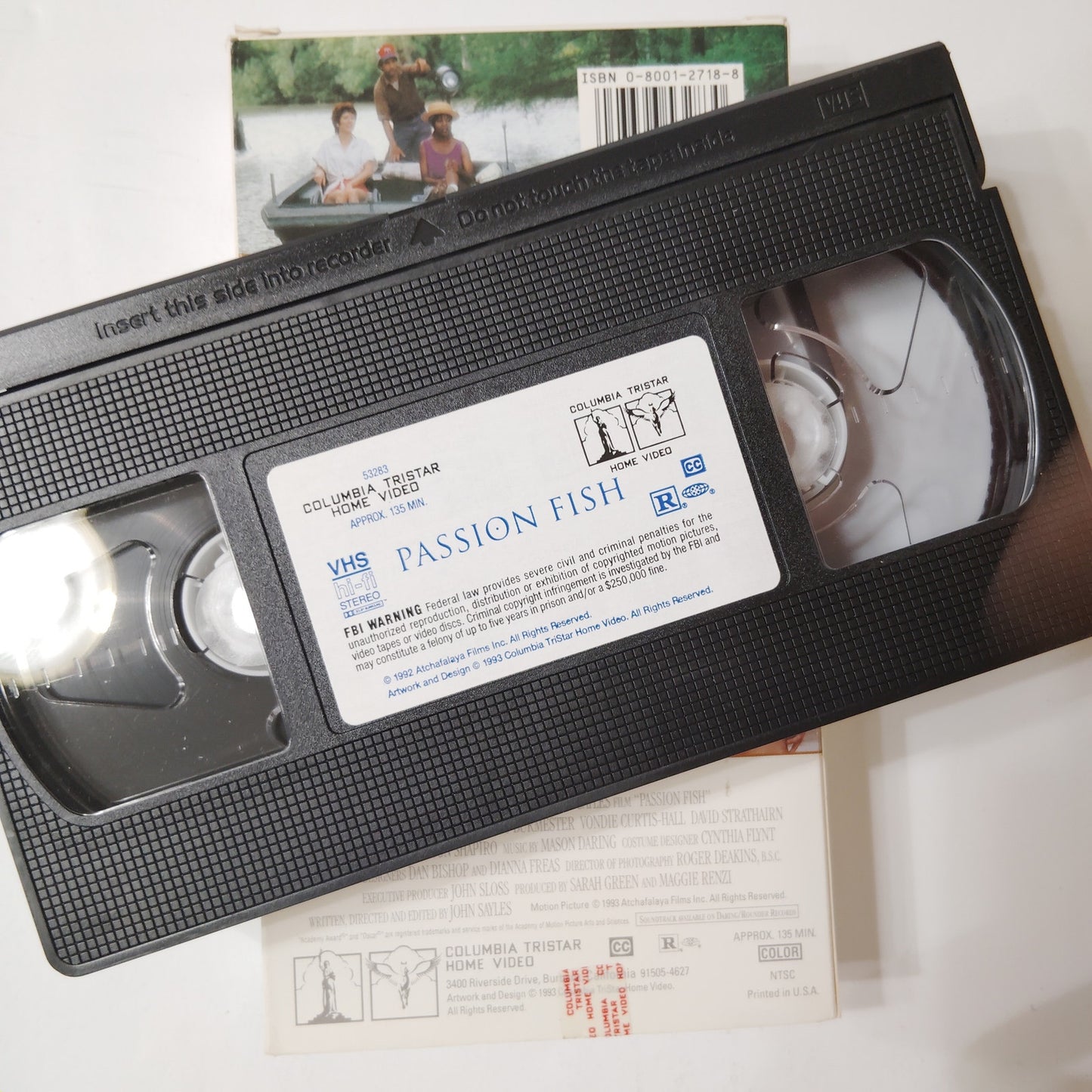 Passion Fish VHS 1993 Mary McDonnell Alfre Woodard Drama