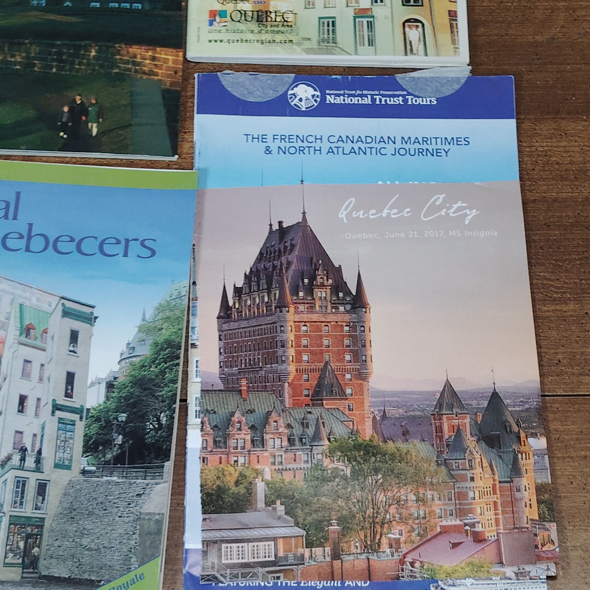 Vintage Quebec City Travel Guides & Brochures Lot - Ephemera Collection