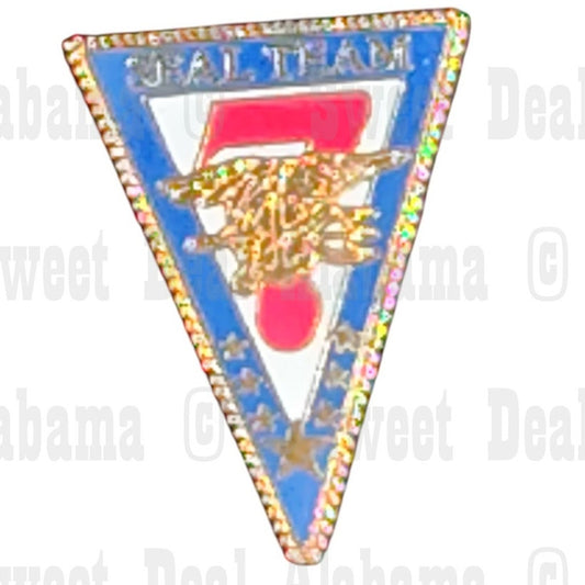 Seal Team Seven Hat, Lapel, or Vest Novelty Collectors Pin 1"H x 3/4"W