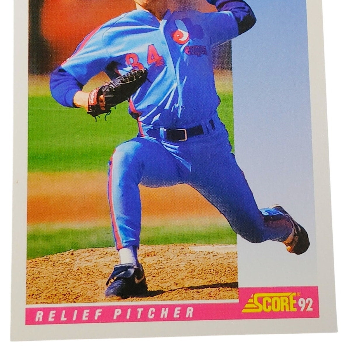 1992 Score Scott Ruskin #121 Montreal Expos Relief Pitcher MLB Baseball NM
