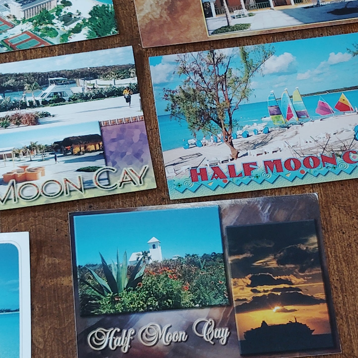 Vintage Bahamas Postcards - Set of 10 Unused Scenic Ephemera Collection