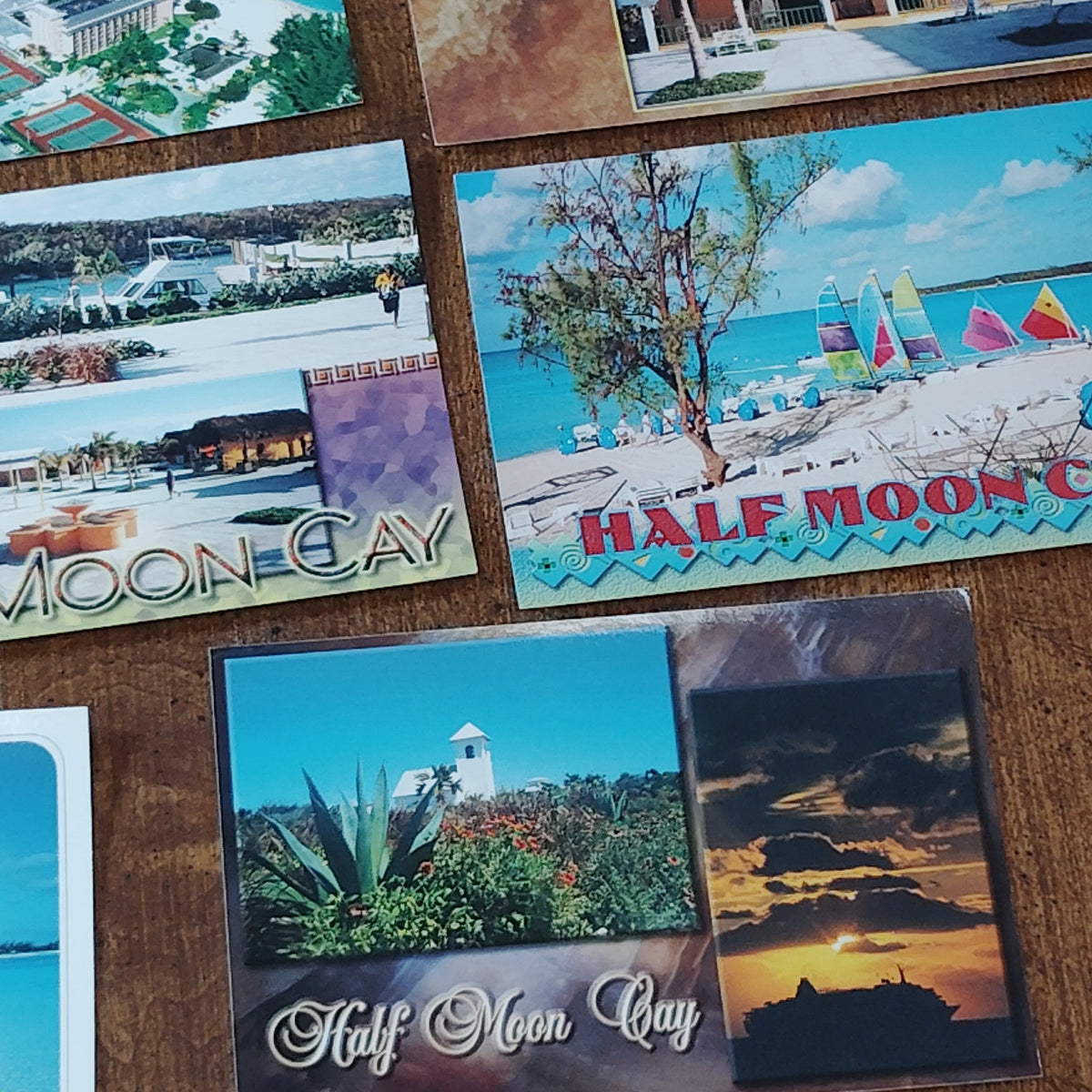 Vintage Bahamas Postcards - Set of 10 Unused Scenic Ephemera Collection