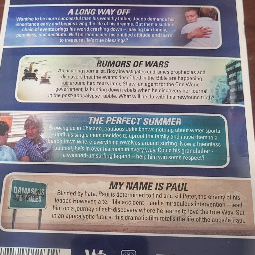 4 Faith Favorite DVDs Long Way Off Rumors of Wars Perfect Summer My Name is Paul