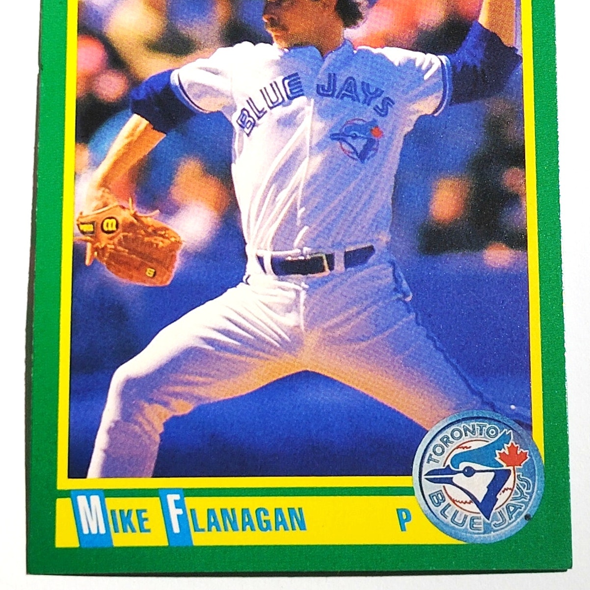 1990 Score Mike Flanagan Card No. 67 Toronto Blue Jays P VG/EX