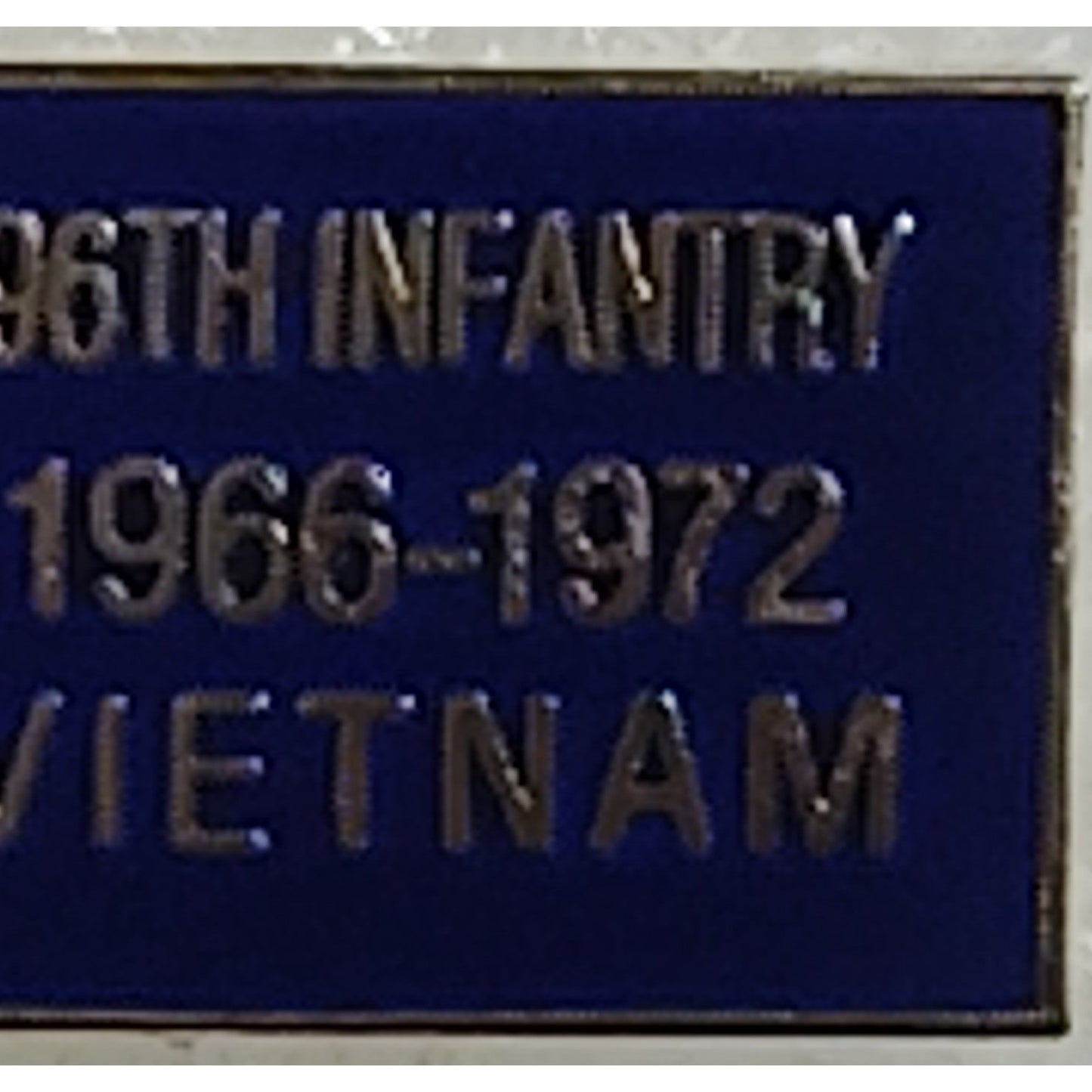 196th Infantry Brigade Vietnam Veteran Novelty Hat Lapel Pin, 1"W × 1/2"H