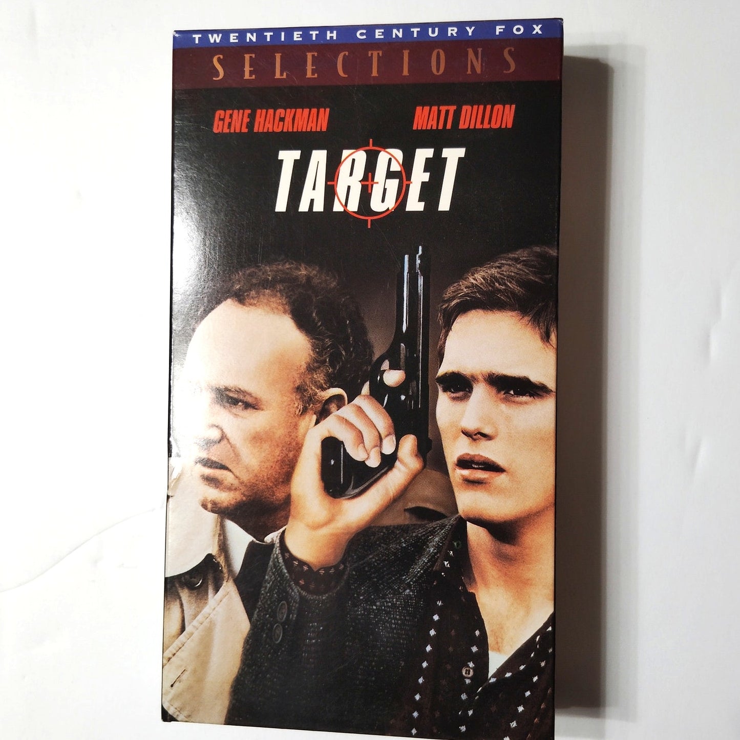 Target VHS 1996 Gene Hackman Matt Dillon Arthur Penn Spy Thriller Vintage