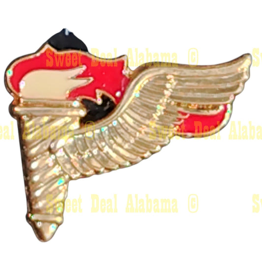 Army Pathfinders Wing Hat, Lapel, Brooch Novelty Collectors Pin 1"H x 1-1/4"W