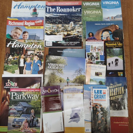 Virginia Travel Guide & Visitor Info Bundle 2011-2016 - Explore VA History