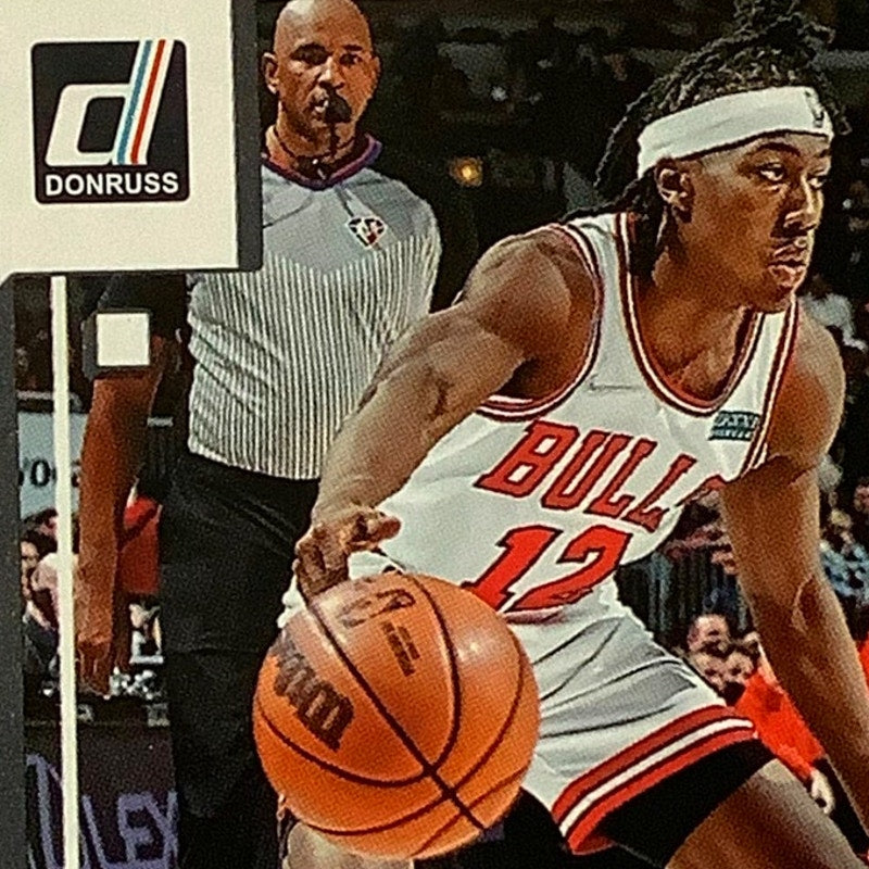 Ayo Dosunmu, Card #34, Chicago Bulls, 2022-23 NBA Panini Donruss