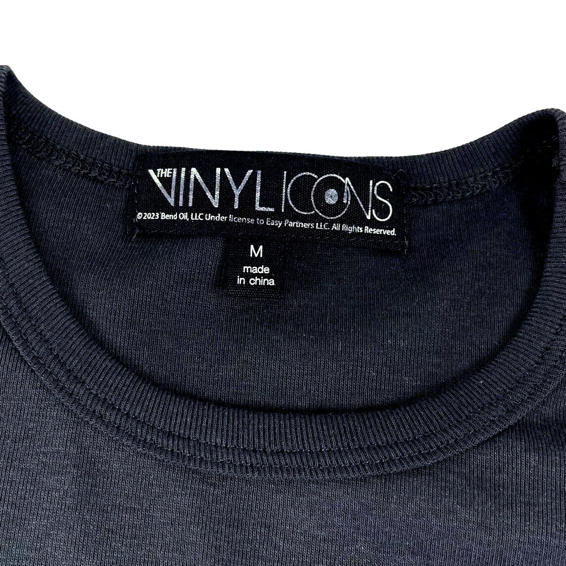 VinylIcons Medium Blondie - Die Young Stay Prettty - Graphic Crop Tee