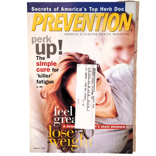 Prevention Magazine March 1997 Vol. 49 No. 3 Herb Doc Vintage Back Issue