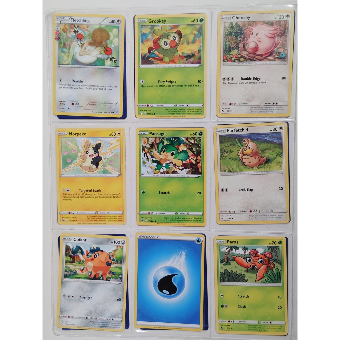 18 Random Pokémon Cards Pictured, Actual Photos Provided