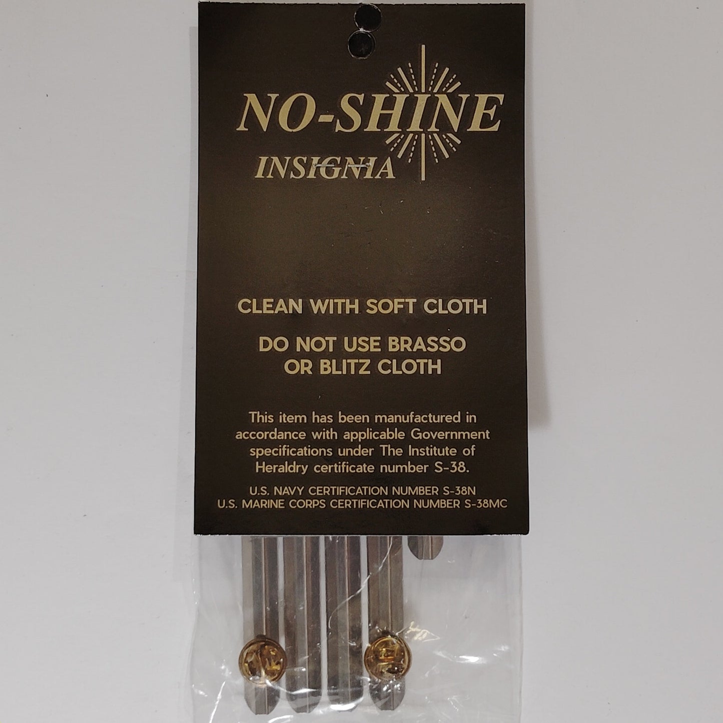 Mounting Rack, Bar for 13 Ribbons (3/3/3/3/1) by No-Shine Insignia - Supply Room