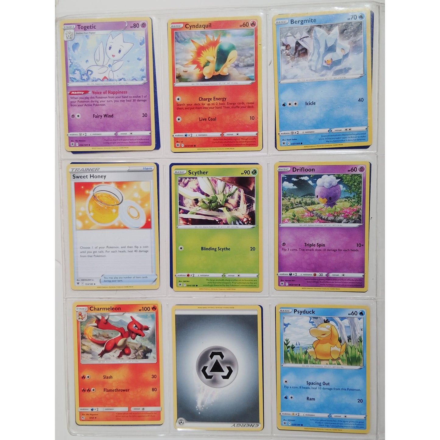 18 Random Pokémon Cards Pictured, Actual Photos Provided