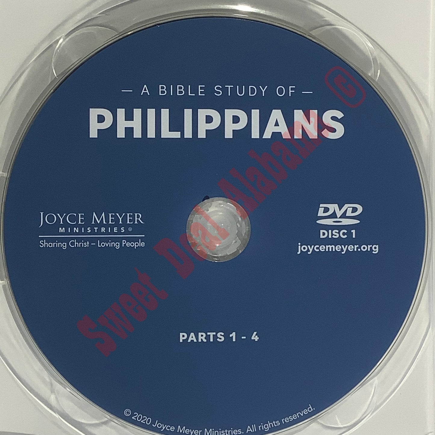 A Bible Study of Philippians, 4-CDs / 1-DVD Set, Joyce Meyer, Teaching Plan