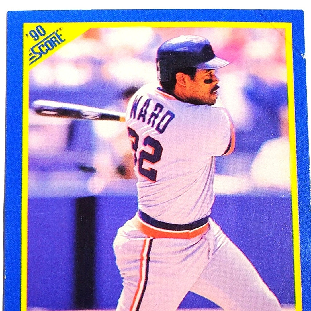 1990 Score Gary Ward #513 Detroit Tigers Outfielder MLB Baseball EX