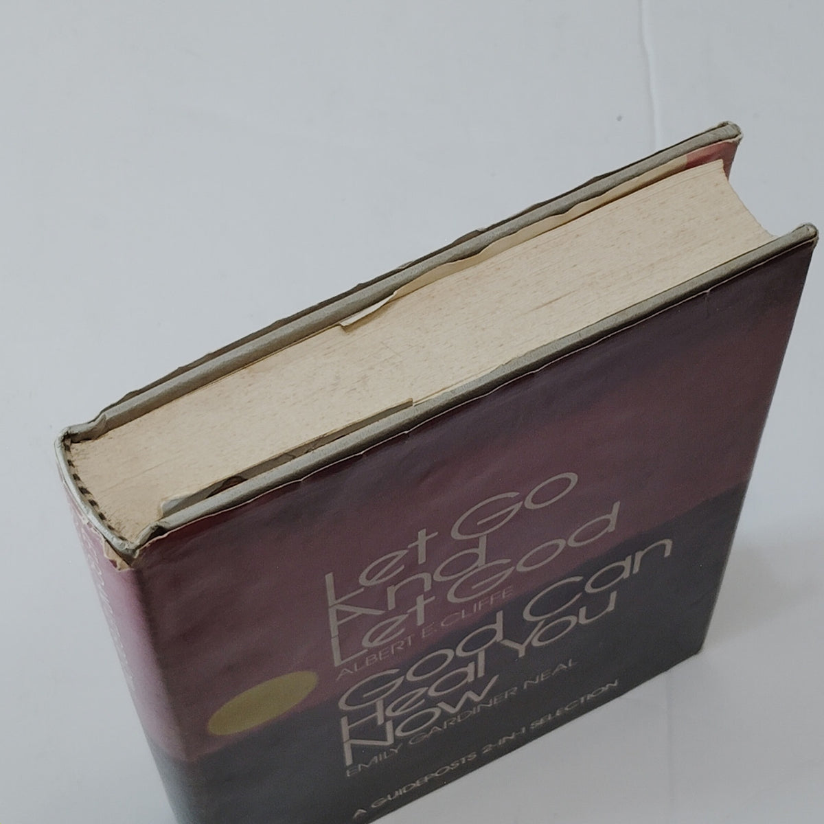 Let Go & Let God / God Can Heal You Now 2-in-1 Guideposts Vintage Hardcover