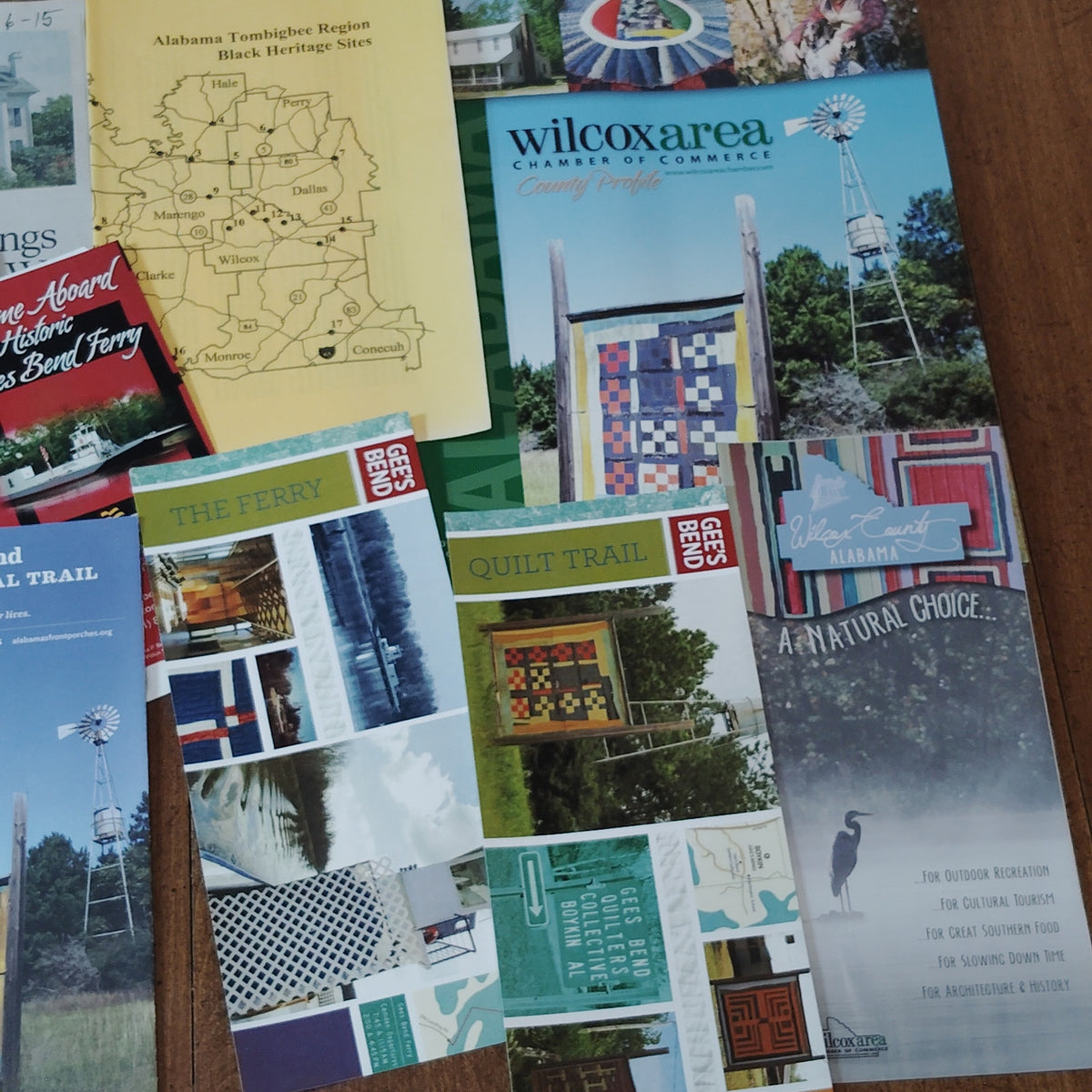 Wilcox County Alabama Travel & Heritage Ephemera Collection- Camden & Gee's Bend