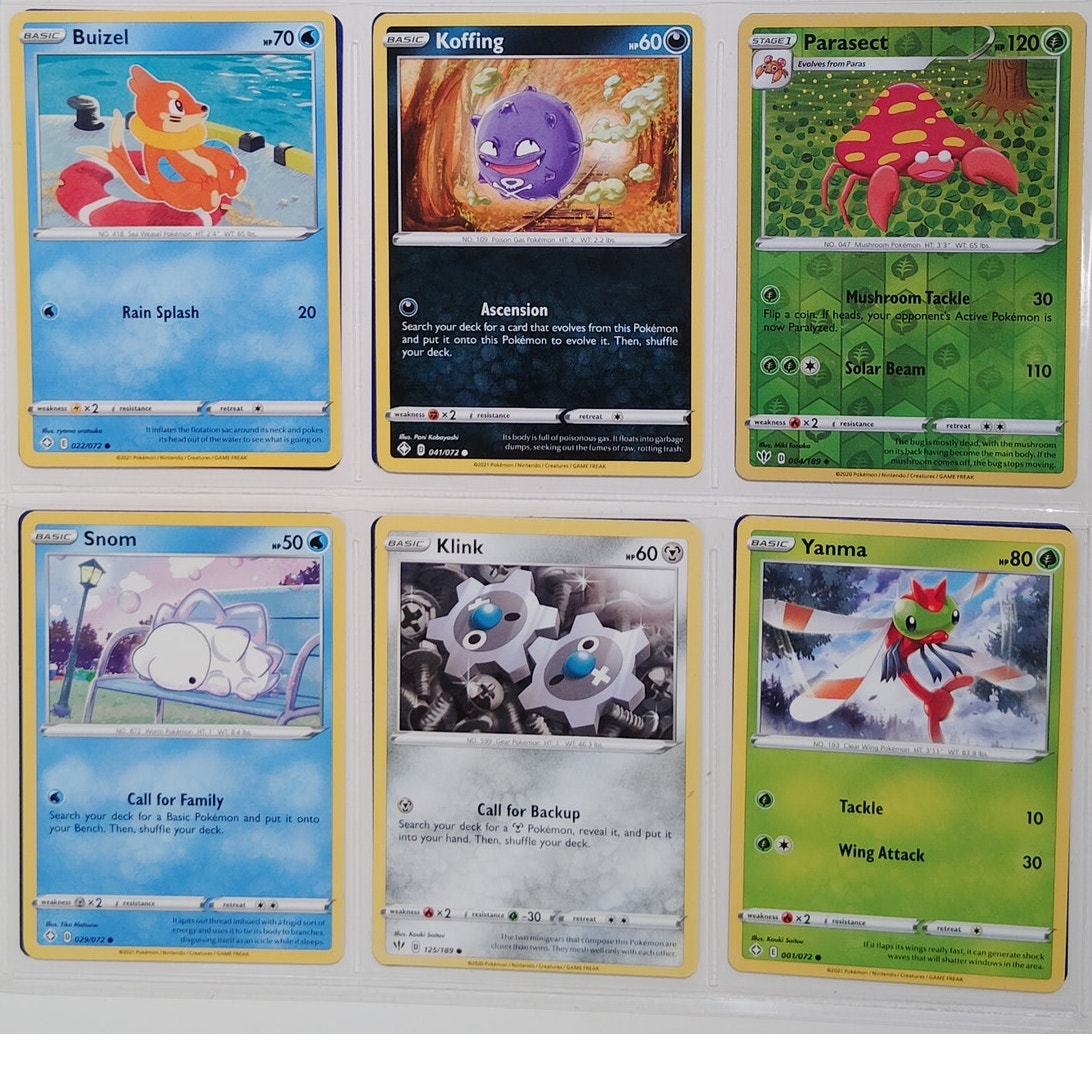 18 Random Pokémon Cards Pictured, Actual Photos Provided