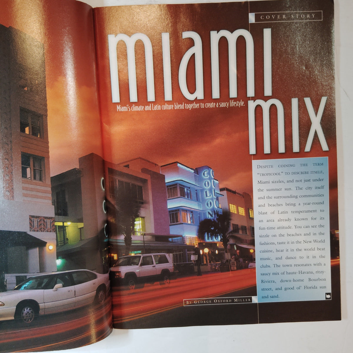 Adventures Magazine March/April 2000 Miami, Bermuda, and Sydney Travel Articles