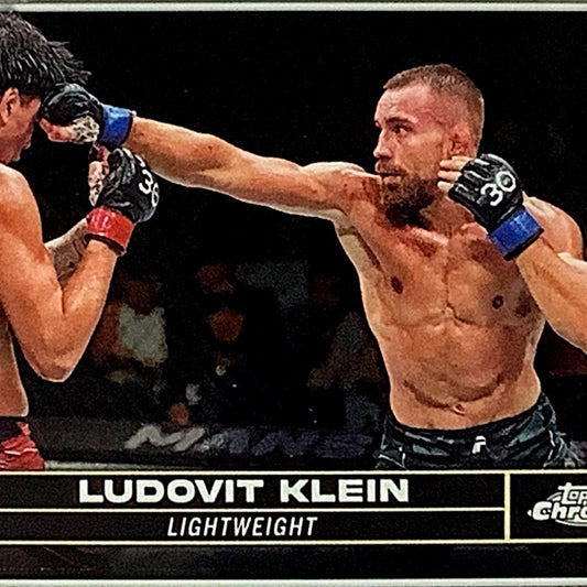 Ludovit Klein, Lightweight, UFC Card 53, 2024 Topps Chrome UFC NM+
