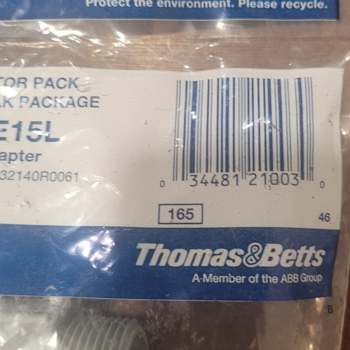 3/4" PVC Terminal Adapter – Slip x Thread – 15-Pack, E943E15L, 7TAA232140R0061