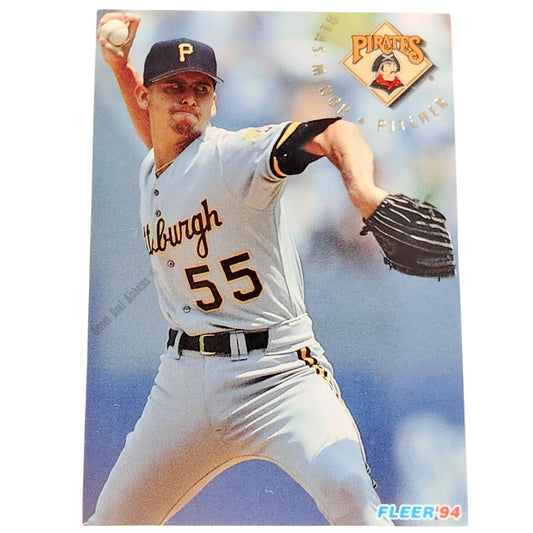 Blas Minor, Pittsburgh Pirates, #615, 1994 Fleer Baseball Collector's Card