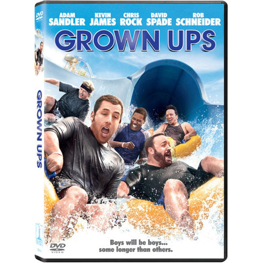 Grown Ups DVD 2010 Adam Sandler Kevin James Chris Rock David Spade Family Comedy
