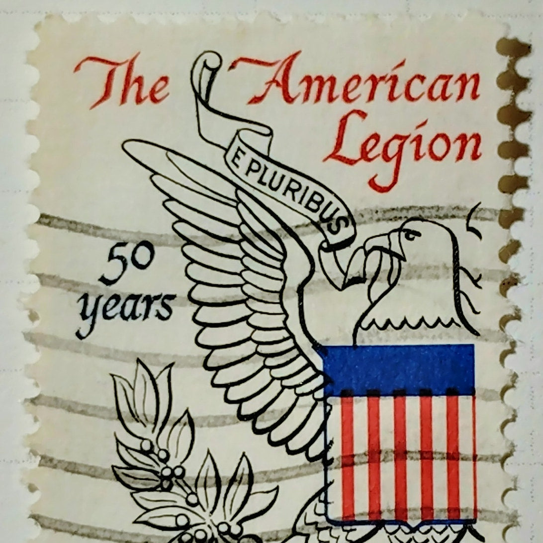 1969 US 6c American Legion 50th Anniversary Stamp #1368