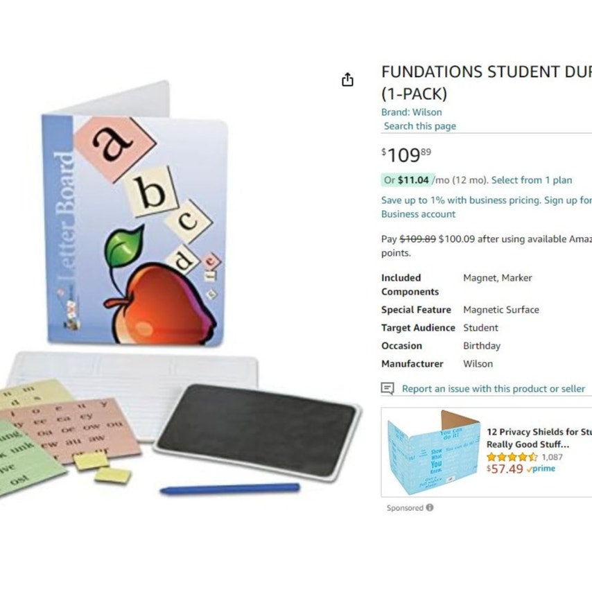 FUNDATIONS STUDENT DURABLES 2 (1-PACK) by Wilson Language Training