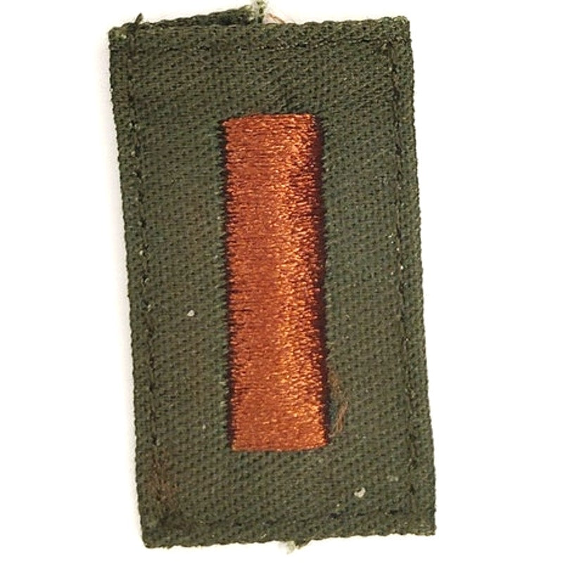 US Navy Ensign O‑1 Subdued Cap Device Embroidered Sew‑On Patch – Vanguard