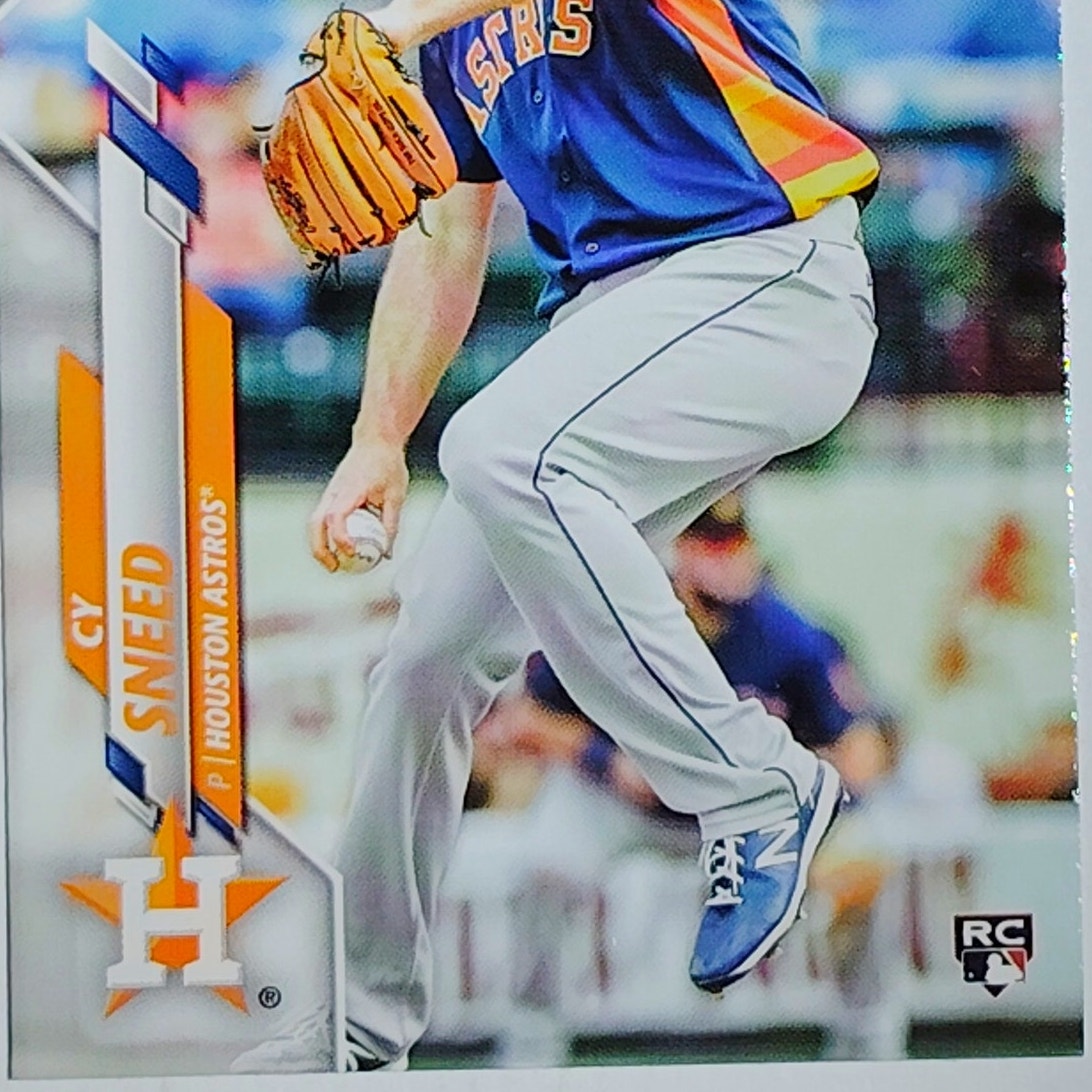 2020 Topps Update #U-224 Cy Sneed Houston Astros Pitcher - VG/EX