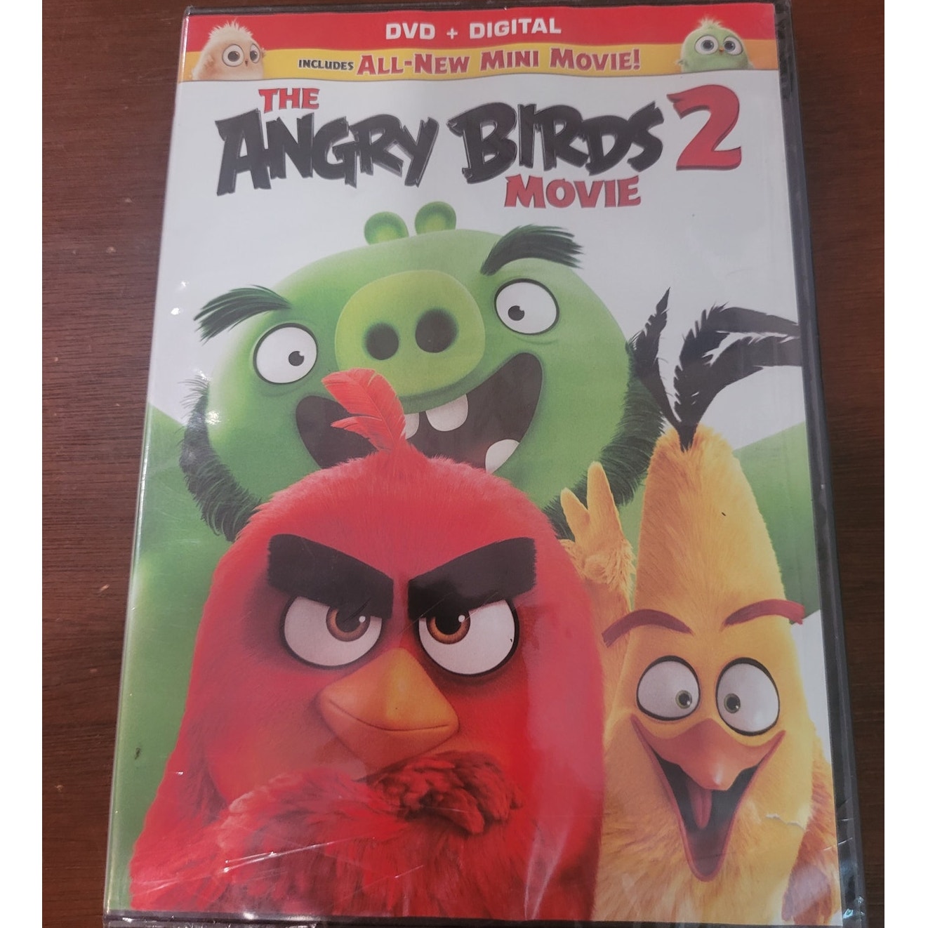 The Angry Birds Movie 2 DVD 2019 Animated Comedy  Sony Pictures Family Adventure