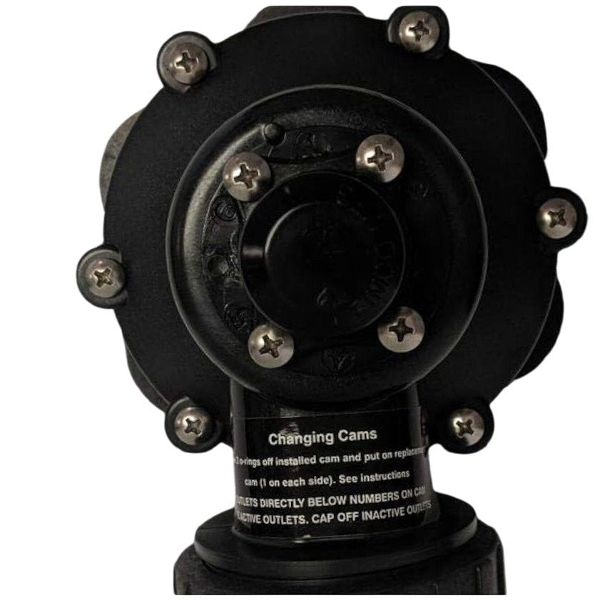 FIMCO 1” 6 Outlet Mini Indexing Valve 5 & 6 Zone Cams Irrigation Sprinkler 9256