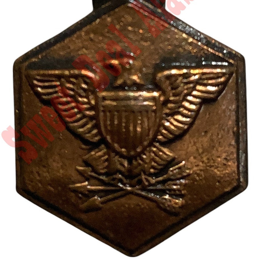 Navy & Marine Corps Commendation Medal , Mini, Hat/Lapel Pin 1-1/8"H x 11/16"W