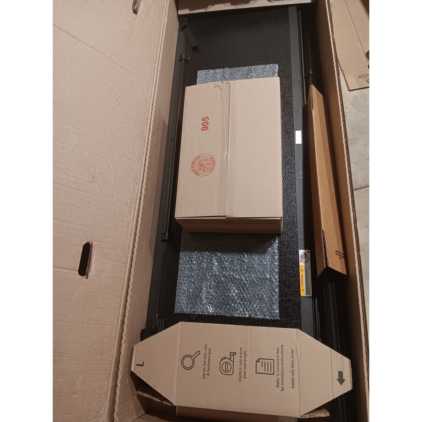 RealTruck BAK MX4 TS Hard Folding Tonneau Cover for 2021–2025 Ford F150 5'6" Bed